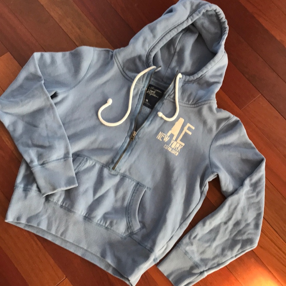 American eagle half zip hoodie